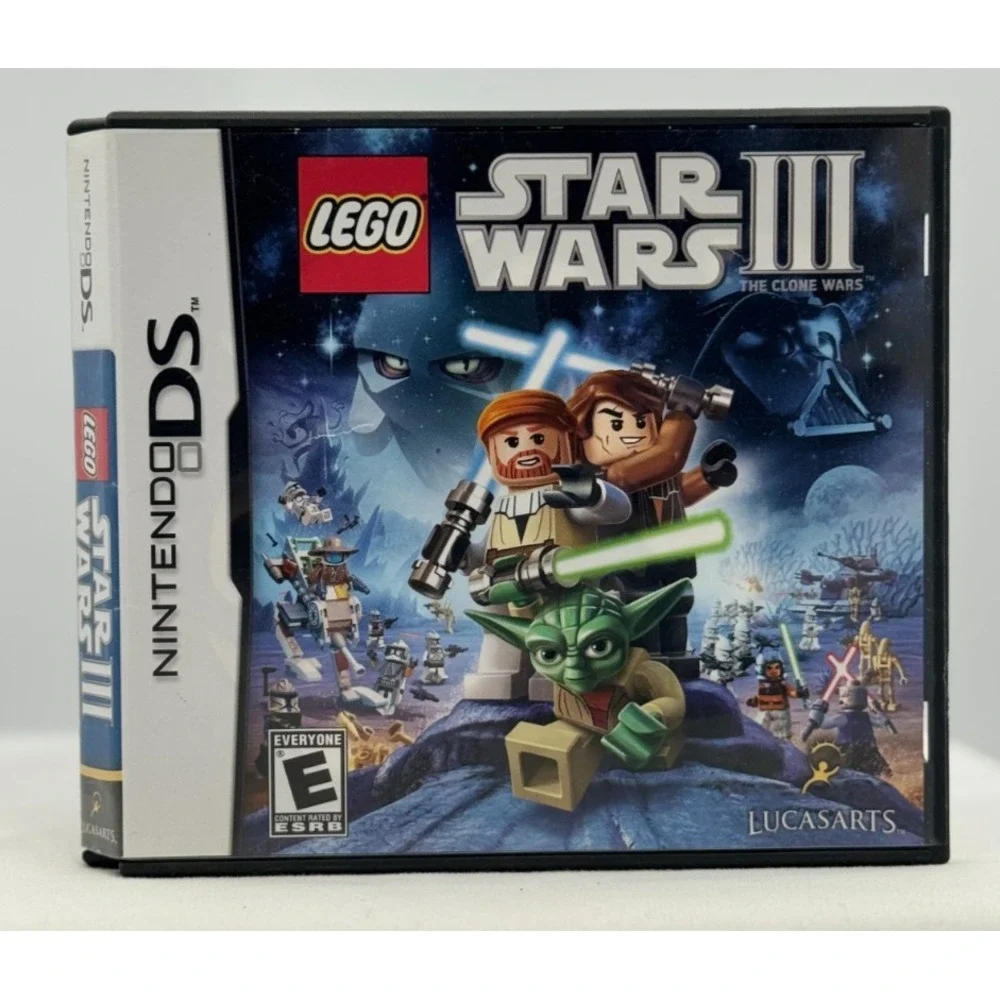 Lego Star Wars III The Clone Wars Nintendo DS - E For Everyone - No Manual